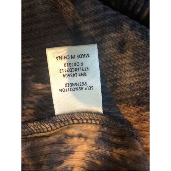 Capsulle Women’s Blue and Tan Tie Dye Bodycon Stylish Maxi Dress Size L New. - Picture 7 of 10